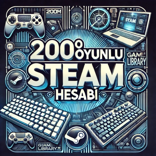  ⭐+2000 OYUNLU STEAM HESABI  OTO TESLİM ⭐